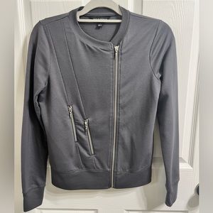 Rock & Republic Knit Moto Zip Up Jacket